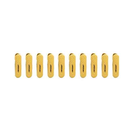 Set 20 De Cleme Pentru Haine, De Prindere Pentru Pantaloni, Atasabile La Umerase, 1.6X2.3X6.35 Cm - vivimall.ro
