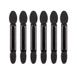 Set 20 De Aplicatoare Machiaj, 2 Capete, 6.2 Cm, Din Poliuretan Si Burete, Negru - vivimall.ro
