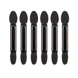 Set 20 De Aplicatoare Machiaj, 2 Capete, 6.2 Cm, Din Poliuretan Si Burete, Negru - vivimall.ro