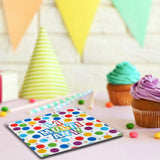 Set 20 Servetele de Masa, Flippy, Colectia LA MULTI ANI, 33 x 33 cm, din Hartie, Multicolor