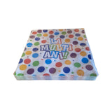 Set 20 Servetele de Masa, Flippy, Colectia LA MULTI ANI, 33 x 33 cm, din Hartie, Multicolor