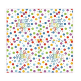 Set 20 Servetele de Masa, Flippy, Colectia LA MULTI ANI, 33 x 33 cm, din Hartie, Multicolor