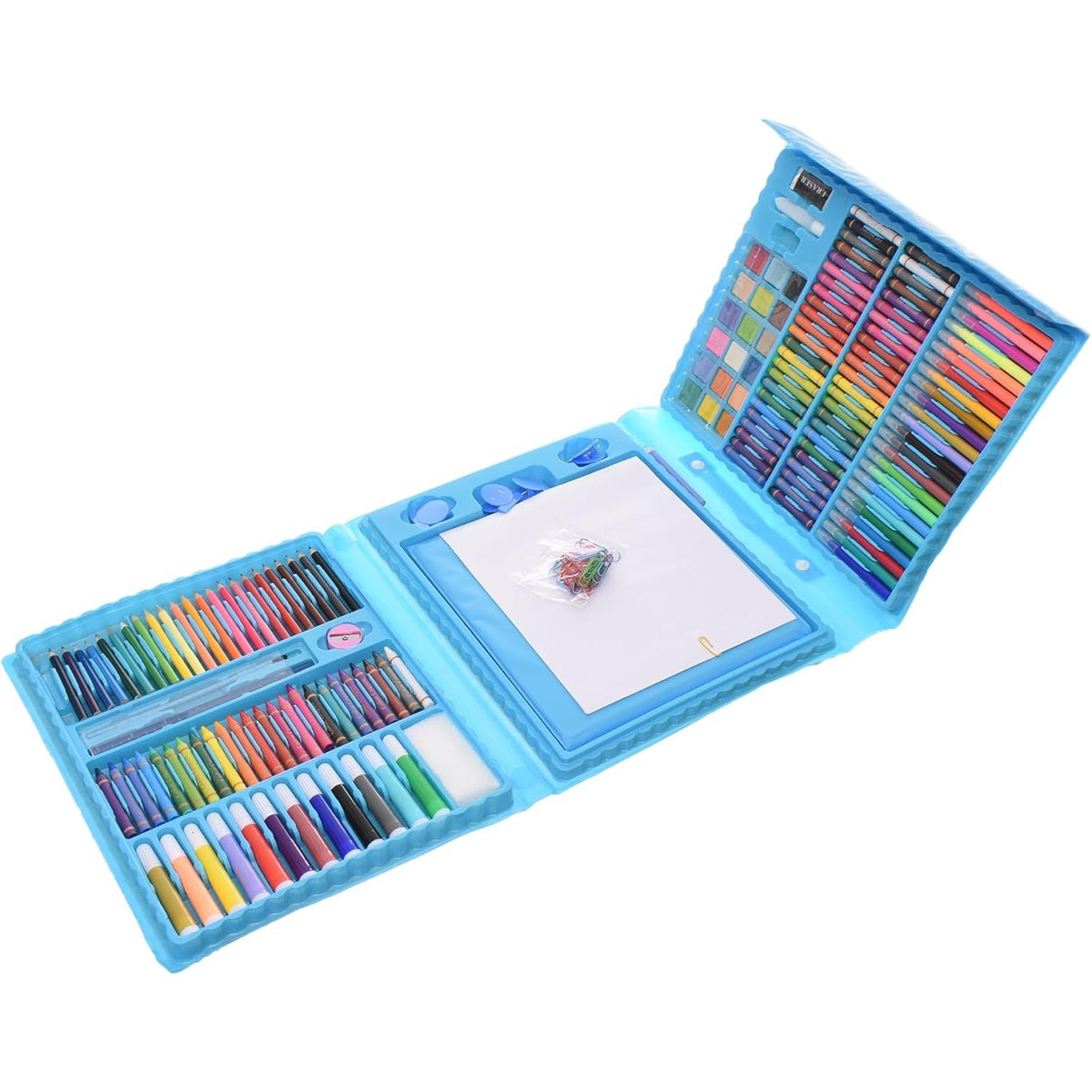 Set 208 Piese, Complet Pentru Pictura Si Desen, Tip Servieta, 3-12 Ani