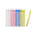 Set 24 Lumanari De Tort, Party, 6.5 Cm, Din Parafina - vivimall.ro