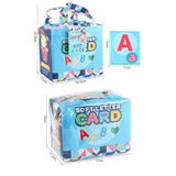 Set carduri litere textile educative | EduFabric - vivimall.ro