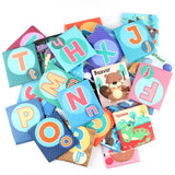 Set carduri litere textile educative | EduFabric - vivimall.ro