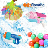 Set Pistoale Apa + Baloane | AquaBlast - vivimall.ro