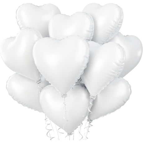 Set 3 Baloane Din Folie Metalizata, Tema Ziua Indragostitilor, 45 Cm, 2 Rosii, 1 , Ambalaj Individual, Pai Inclus, Umflare Cu Aer Sau Heliu, /Rosu - vivimall.ro