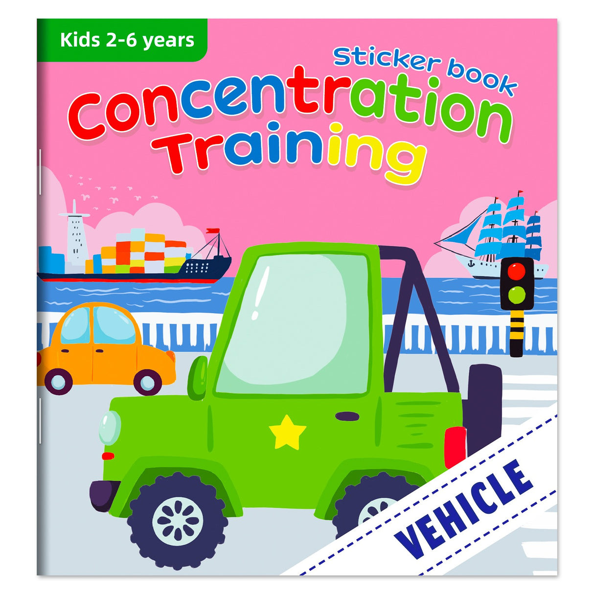 Set carti autocolante educative copii | StickerGenius - vivimall.ro