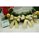 Set 3 fundite pentru brad, Aurii, 10 x 11 cm, din poliester, Flippy - vivimall.ro