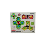 Set 3 Jucarii Spinner Pentru Copii, Spinimals Albina, Fluture, Buburuza