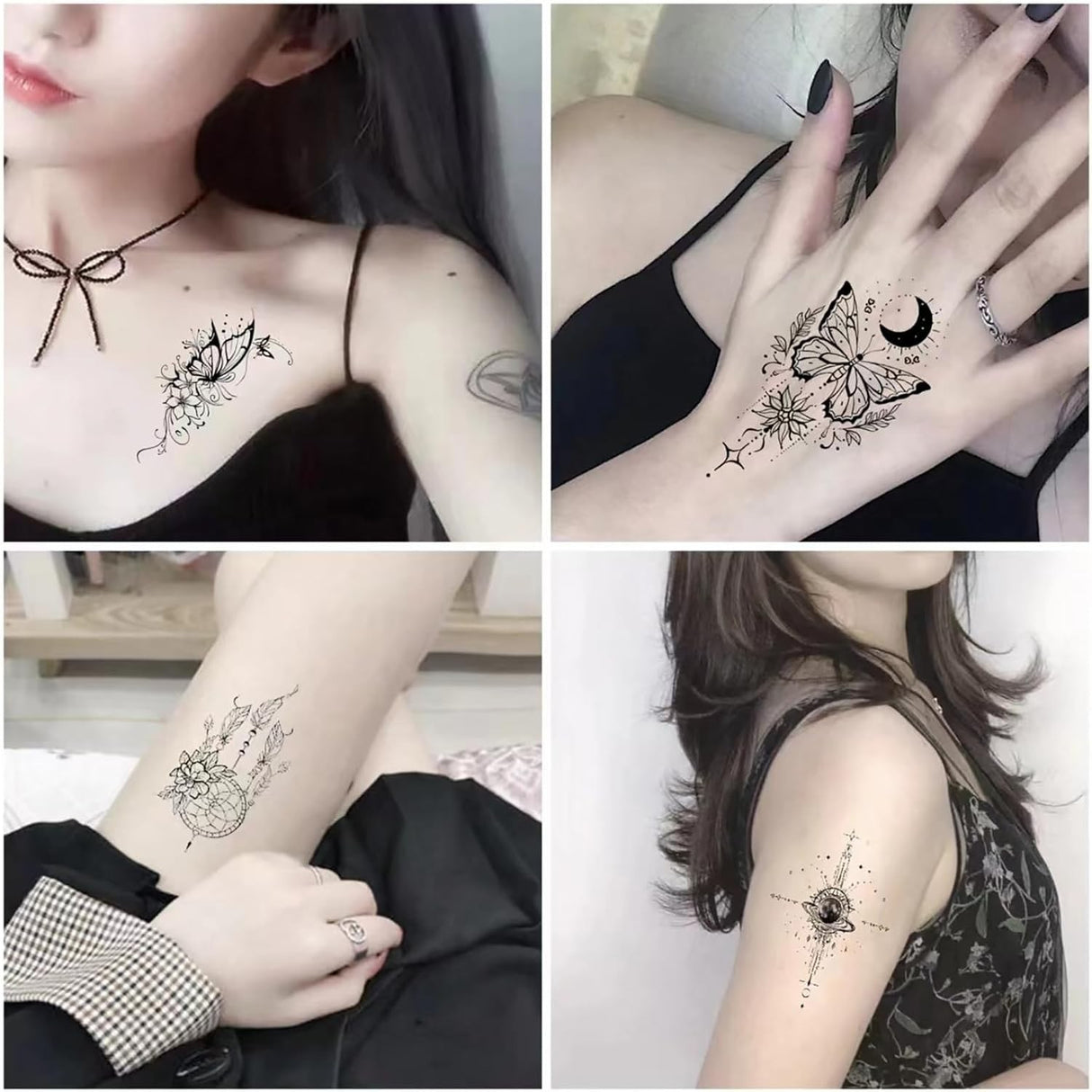 Set 30 Tatuaje Temporare, Pe Baza De Apa - vivimall.ro