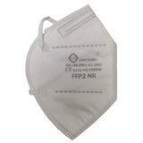 Set 32 bucati Masca de protectie faciala, Flippy, de unica folosinta pentru adulti, FFP2, KN95 CE 0370, 5 straturi, nesterila, ambalaj individual, Alb - vivimall.ro