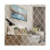 Set 32 Oglinzi Romb De Perete | ReflectHome - vivimall.ro