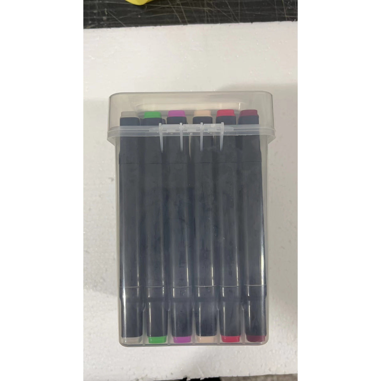 Set Cutie 36 Markere, Cu Alcool, Artist Markers, Cutie Plastic Cu Maner - vivimall.ro