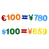 Set 37 Cifre si Simboluri, Flippy, Magnetice, pentru Frigider, din Plastic, +3 Ani, 13 x 18 x 14 cm, Multicolor