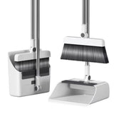 Matura Perie si Faras cu Coada Flippy, Set 3in1, cu Dinti de Pieptene pentru Curatare Matura, rotativ, pliabil, detasabil, Otel inoxidabil si Polipropilena, Alb