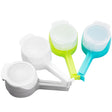 Set 4 Cleme Cu Capac Pentru Sigilare Pungi Alimente, Material Abs, Multicolor - vivimall.ro