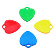 Set 4 Greutati Pentru Baloanele Cu Heliu, 32 Grame, 8 Grame Fiecare, Plastic, Forma Inima - vivimall.ro
