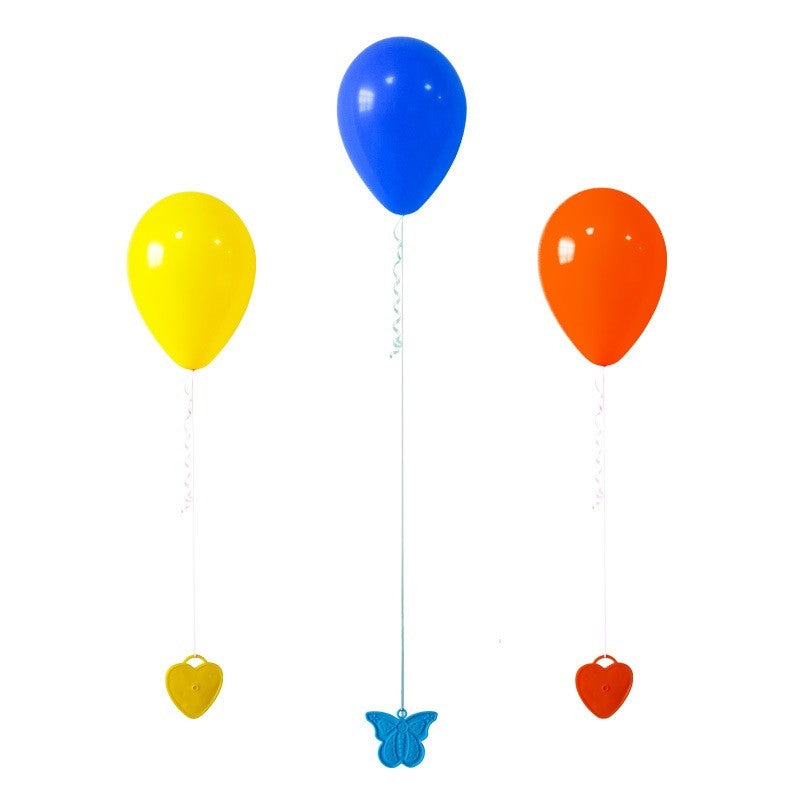 Set 4 Greutati pentru Baloanele cu Heliu, Flippy, 60 grame, 15 grame fiecare, Plastic, Forma Inima, Multicolor