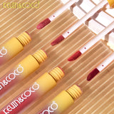 Set  Luciu de buze, Kevin & Coco, Fries Baby, 4 Lip Gloss-uri, Stralucire si Hidratare Intensa, Rezistent, Multicolor - vivimall.ro