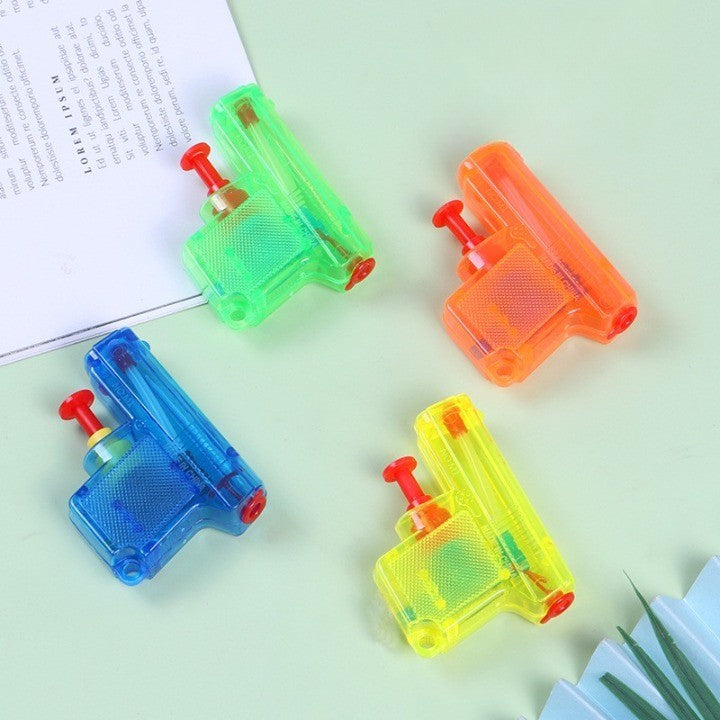 Set 4 Mini Pistoale Cu Â€‹Â€‹Apa, Jucarii De Vara, Pentru Copii, 4 Culori E Random - vivimall.ro