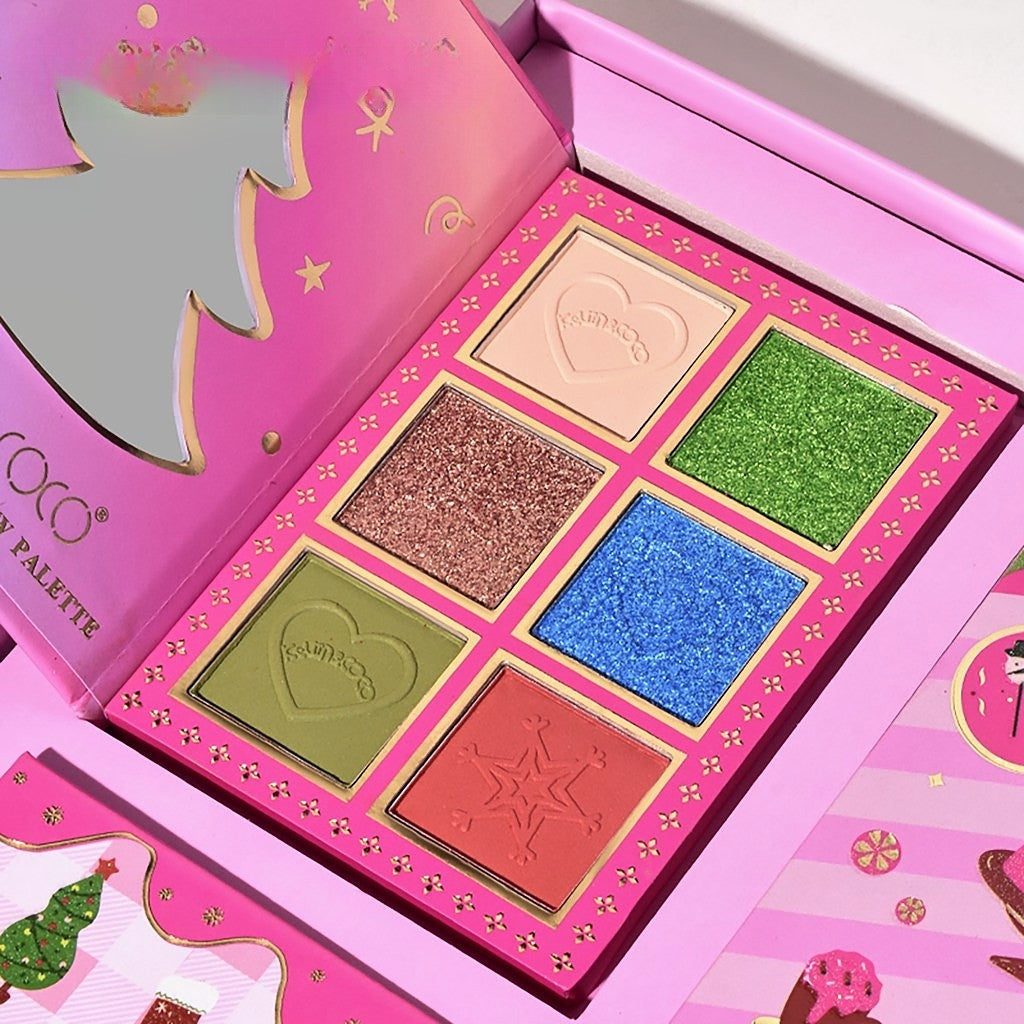 Set 4 Palete Christmas Jingle | HohoGlam - vivimall.ro