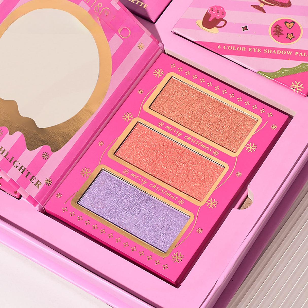 Set 4 Palete Christmas Jingle | HohoGlam - vivimall.ro