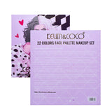 Set 4 Produse Machiaj Black-White Witch | ColorUp - vivimall.ro