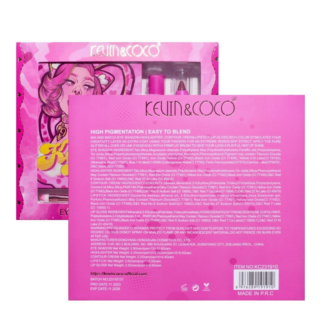 Set Machiaj Leopard Girl | PinkLover - vivimall.ro