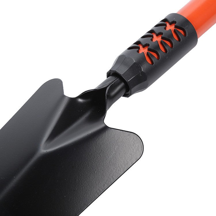 Set 4 Unelte De Gradina Maner Extensibil, Pentru Plantare Prelucrare Sol Si Ingrijire Plante, Material Otel Carbon, Negru - vivimall.ro