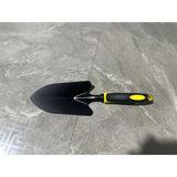 Set 4 Unelte De Gradina Pentru Plantare, Prelucrare Sol Si Ingrijire Plante, Material Pvc Carbon, Grebla, Sapaliga Cu Cap Dublu, Lopata Mica, Lopata Lata, 43 X 11 Cm, Negru/Galben - vivimall.ro