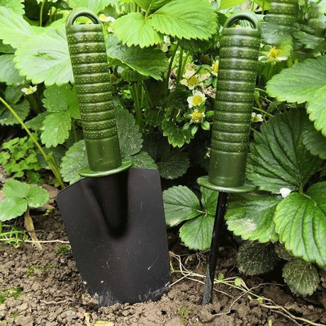 Set 4 Unelte De Gradina Pentru Plantare Prelucrare Sol Si Ingrijire Plante, Material Pvc Si Cardboard, Verde - vivimall.ro