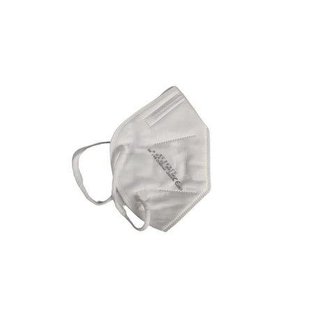 Set 40 bucati Masca de protectie faciala, de unica folosinta, FFP2 CE 2163, 5 straturi, nesterila, ambalaj individual, Alb - vivimall.ro