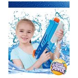 Set 4x Pistol cu Apa pentru Copii, Vivimall, 6ani+, Albastru+Roz, 300 ML - vivimall.ro