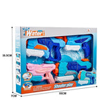 Set 4x Pistol cu Apa pentru Copii, Vivimall, 6ani+, Multicolor, 2x 550 ML +  2x 300 ML - vivimall.ro
