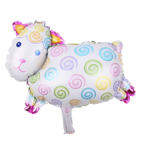 Set 5 Baloane Folie Metalizata, Figurine Animale Domestice, 30 Cm, Ambalaj Individual, Pai Inclus, Umflare Cu Aer Sau Heliu - vivimall.ro
