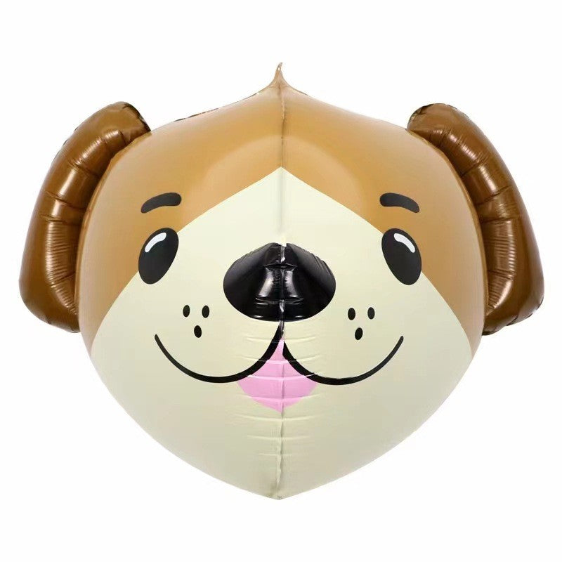 Set 5 Baloane Folie Metalizata, Figurine Animale Domestice, 30 Cm, Ambalaj Individual, Pai Inclus, Umflare Cu Aer Sau Heliu - vivimall.ro