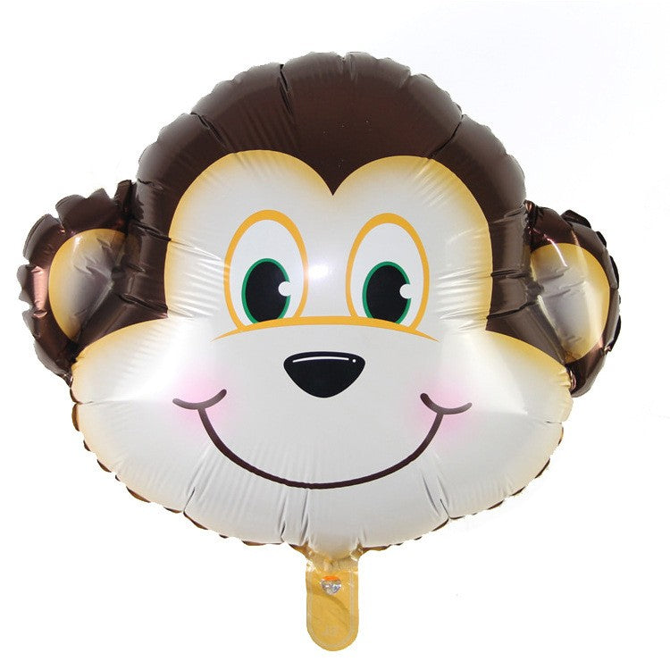 Set 5 Baloane Folie Metalizata, Figurine Animale Salbatice, 30 Cm, Ambalaj Individual, Pai Inclus, Umflare Cu Aer Sau Heliu - vivimall.ro