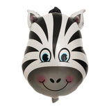 Set 5 Baloane Folie Metalizata, Figurine Animale Salbatice, 30 Cm, Ambalaj Individual, Pai Inclus, Umflare Cu Aer Sau Heliu - vivimall.ro