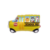 Set 5 Baloane Folie Metalizata, Flippy, Figurine Masini, 30 cm, Ambalaj Individual, Pai inclus, Umflare cu Aer sau Heliu, Multicolor