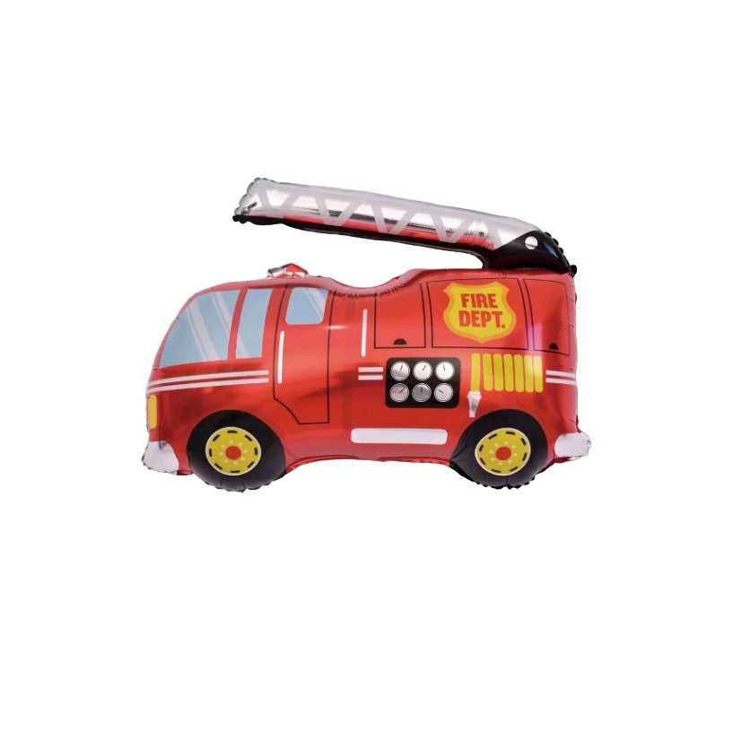 Set 5 Baloane Folie Metalizata, Figurine Masini, 30 Cm, Ambalaj Individual, Pai Inclus, Umflare Cu Aer Sau Heliu - vivimall.ro