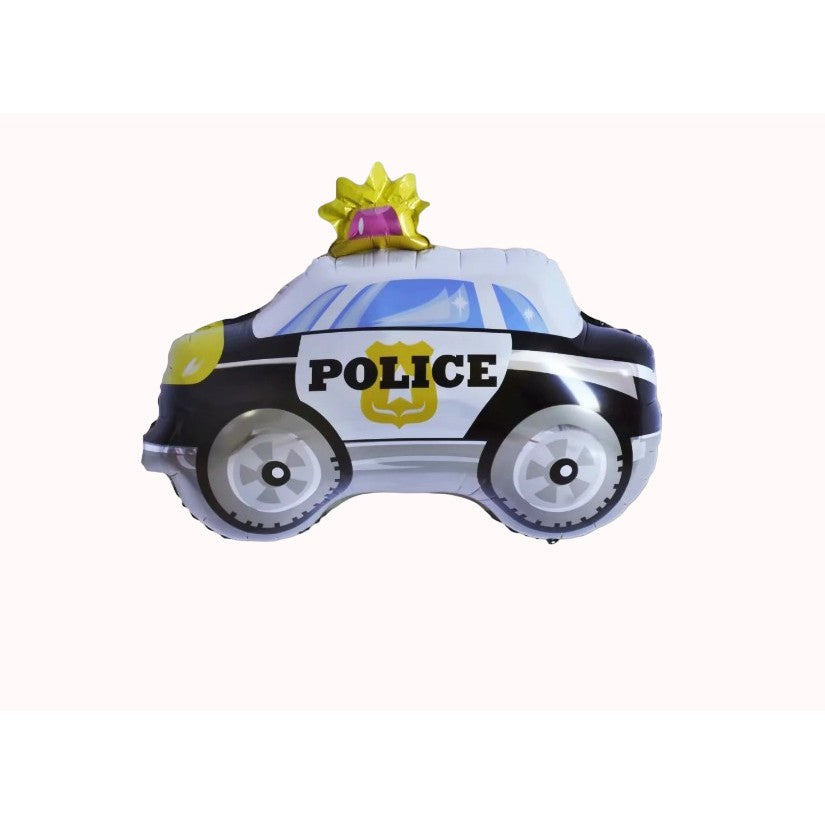 Set 5 Baloane Folie Metalizata, Figurine Masini, 30 Cm, Ambalaj Individual, Pai Inclus, Umflare Cu Aer Sau Heliu - vivimall.ro