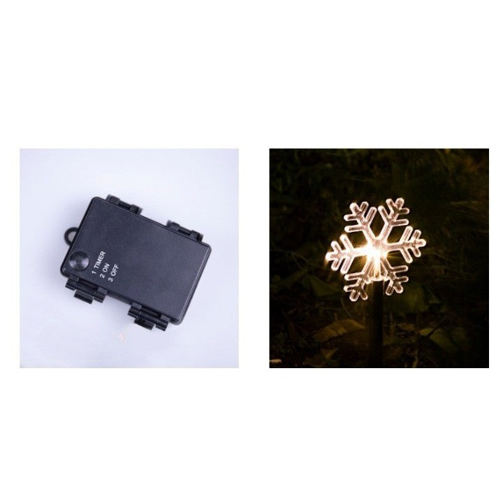 Set 5 Lampi Led Cu Baterii, De Exterior, Pentru Gradina, 35.5 Cm
