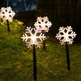 Set 5 Lampi Solare Led De Exterior Tip Fulg Pentru Gradina 35.5 Cm