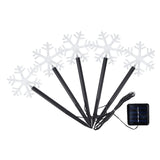 Set 5 Lampi Solare Led De Exterior Tip Fulg Pentru Gradina 35.5 Cm