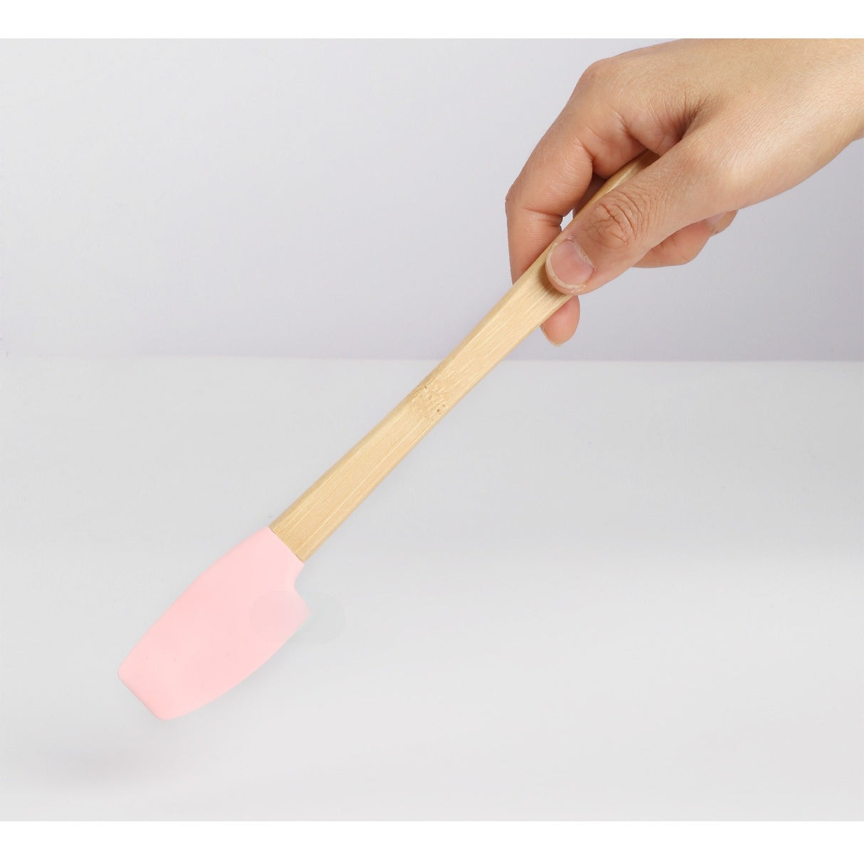 Set 5 Mini Spatule De Silicon Pensula, Stejar, Multicolor - vivimall.ro