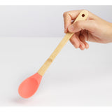 Set 5 Mini Spatule de Silicon Vivimall, pensula, Stejar, Multicolor - vivimall.ro