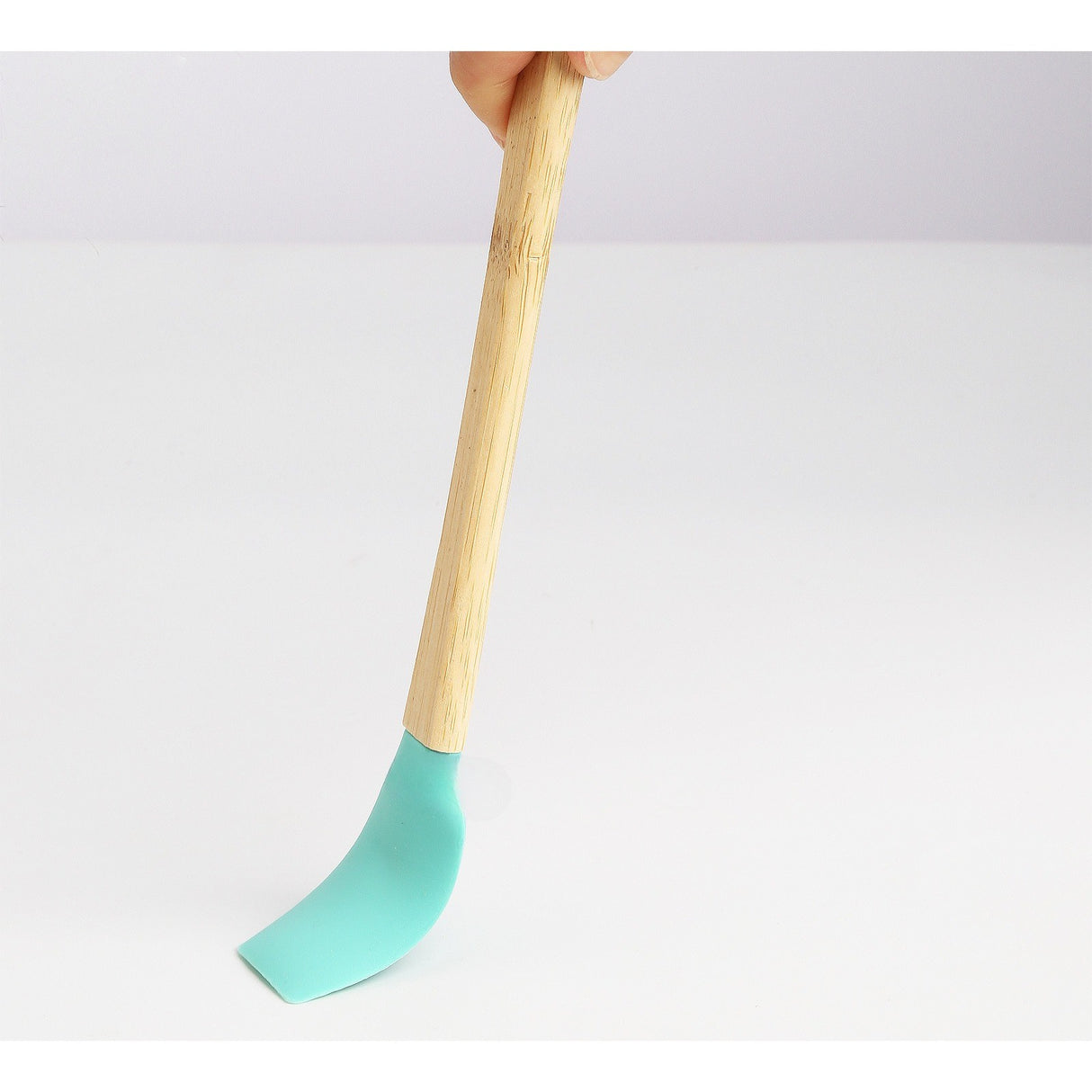 Set 5 Mini Spatule de Silicon Vivimall, pensula, Stejar, Multicolor - vivimall.ro