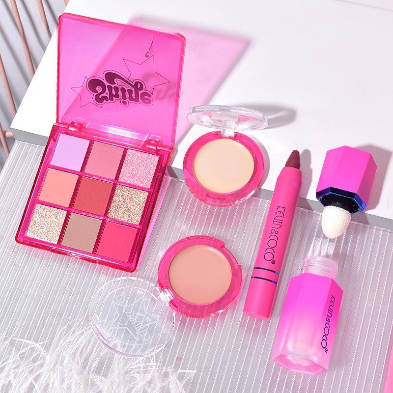Set 5 Produse De Machiaj, Kevin & Coco, Shine Girl, 18 X 15.8 X 3.5 Cm - vivimall.ro